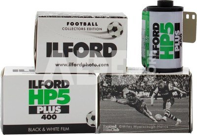 Ilford film HP5 Plus 400/36 Football Edition