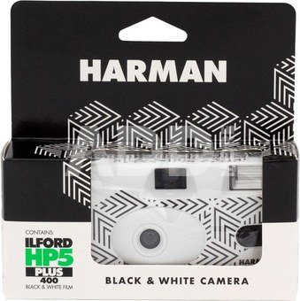 Ilford single use camera HP5 Plus 24+3, white