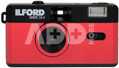 Ilford Sprite 35-II, black/red