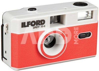 Ilford Sprite 35-II, silver/red