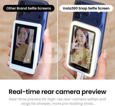 Insta360 Snap Selfie Screen with Light