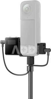 Insta360 X5 mount Invisible Mic Cold Shoe