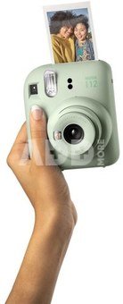 Мгновенная камера Fujifilm instax mini 12 MINT GREEN+instax mini glossy (10pl)