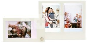 instax mini koliažinis nuotraukų rėmelis, baltas (3 nuotraukos)