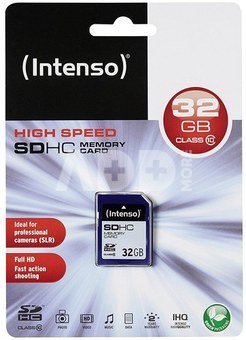 MEMORY SDHC 32GB C10/3411480 INTENSO