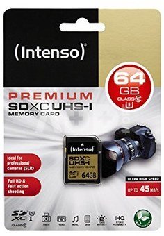 Intenso SDHC 64GB UHS-I 3421490