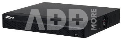 IP įrašymo įrenginys 4 kam., 4K 8MP, 1HDD, 80Mbps, H.265/H.264, IVS