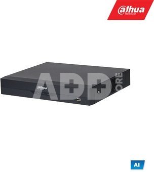 IP įrašymo įrenginys 8kam. 1HDD, 80Mbps, 1kn. 8MP, 8kn. 2MP 1080P, H.265+, easy4ip