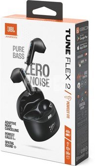 JBL wireless earbuds Tune Flex 2, black