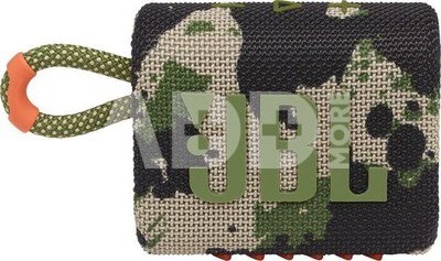 JBL wireless speaker Go 3 BT, camo