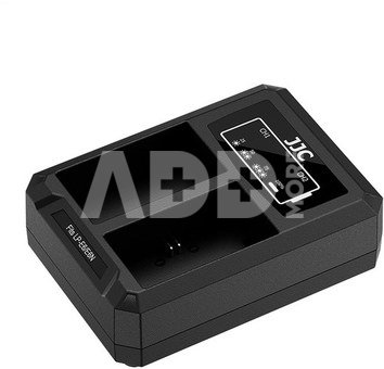 JJC Canon DCH E6TC USB C Dual Battery Charger (voor Canon LP E6 / LP E6N accu)