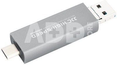 JJC CR UCL1 Memory Card Reader Grijs