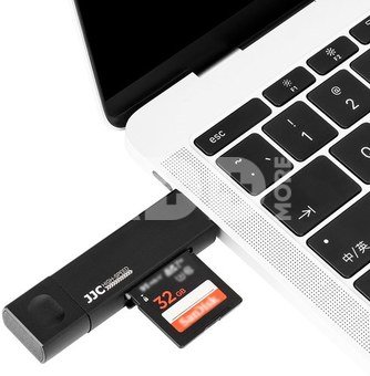 JJC CR UTC3II Memory Card Reader Black