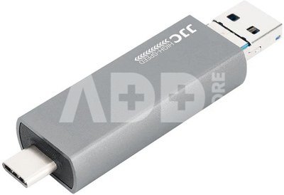 JJC CR UTC3II Memory Card Reader Gray