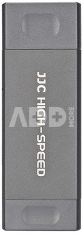 JJC CR UTC4AC USB 3.1 Card Reader Grey
