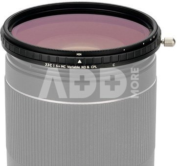 JJC F NC62 2 In 1 Variable ND + CPL Filter