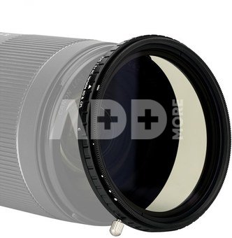 JJC F NC62 2 In 1 Variable ND + CPL Filter