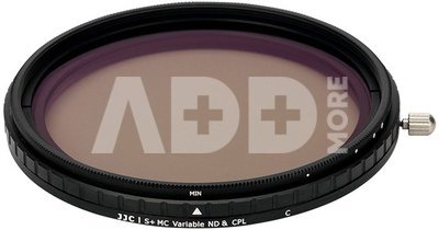 JJC F NC62 2 In 1 Variable ND + CPL Filter
