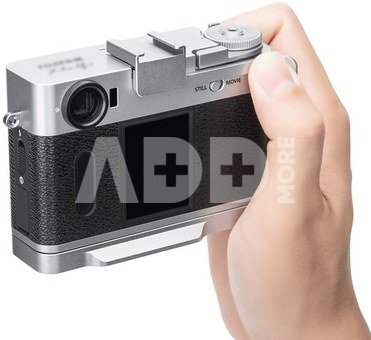 JJC HG XHALF Silver Camera Hand Grip Fuji X Half