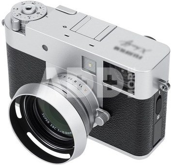 JJC LH JXHALF Silver Lens Hood for Fuji X Half Camera