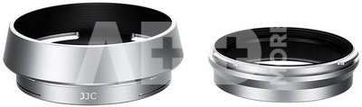 JJC LH JXHALF Silver Lens Hood for Fuji X Half Camera