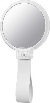 JJC MS MR1 Magnetic Makeup Mirror Phone Ring White