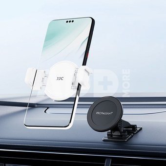 JJC MS SPC1 Phone Clamp Magnetic Mount White