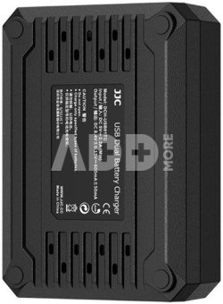 JJC Nikon DCH EL14TC USB C Dual BatteryCharger (voorNikon EN EL14/EN EL14A)