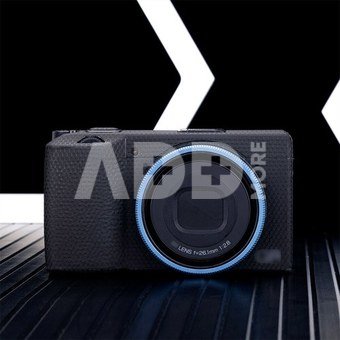 JJC RN GR3X BLUE Lens Decoration Ring for Ricoh GRIIIx