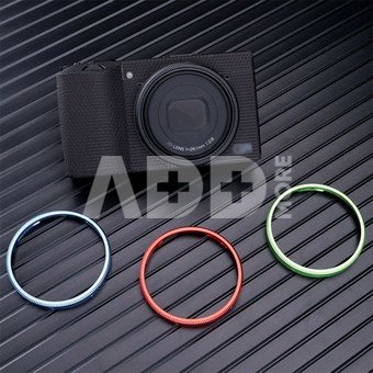 JJC RN GR3X RED Lens Decoration Ring for Ricoh GRIIIx