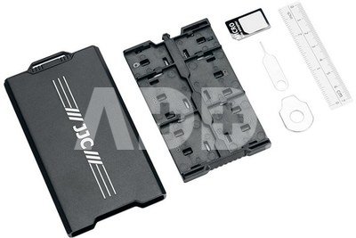 JJC SW MCR1 Memory Card Case Zwart