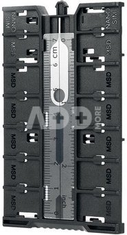 JJC SW MCR1 Memory Card Case Zwart
