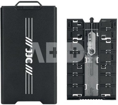 JJC SW MCR1 Memory Card Case Zwart
