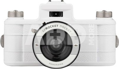Lomography Sprocket Rocket Camera - Coconut White
