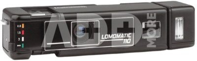 Lomomatic 110 Camera & Flash Metal Nocturne