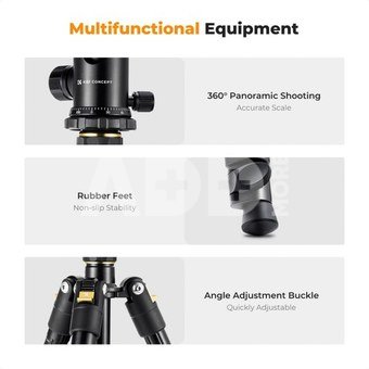K&F Concept B234A1 tripod with BH-28 ball head