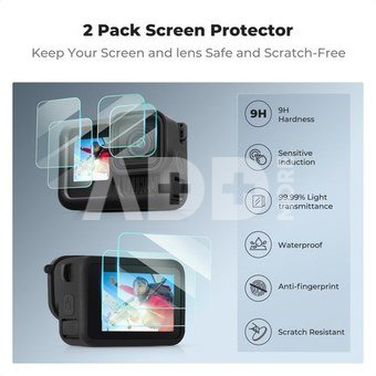 K&F Concept GOPRO 13 dedicated body silicone protective cover set, including screen protective cover
