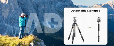 K&F Concept K&F 1.7m Carbon Tripod / 36mm Metal Ball Head X284C4+BH-36