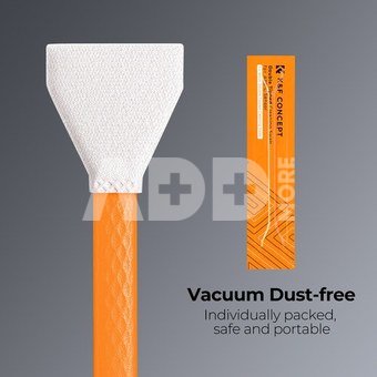 K&F Concept K&F 2 in 1 kit 16mm Double-Headed Cleaning Stick Set for CMOS APS-C Frame Sensor*10pcs+1*20ml cleani