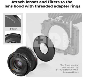 K&F Concept K&F 49MM Matte Box Adapter Ring