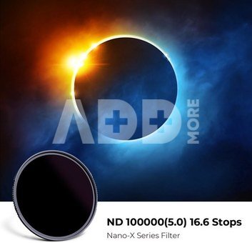 K&F Concept K&F 52mm, Nano-X Ultra ND100000 Solar Filter