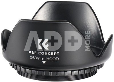 K&F Concept 58MM Camera Lens Hood