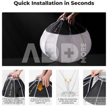 K&F Concept K&F 65CM Lantern soft light box