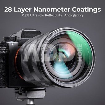 K&F Concept K&F 72MM XU06 Nano-X B270 MCUV Filter, HD, Waterproof, Anti Scratch, Green Coated