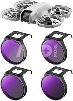 K&F Concept K&F DJI NEO 4pcs filter kit (ND8&PL+ND16&PL+ND32&PL+ND64&PL) lens for DJI drones, HD, single-sided