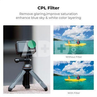 K&F Concept K&F DJI Osmo Action 4/5 PRO 4pcs Filter Kit (PL+ND8+ND16+ND32)