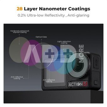 K&F Concept K&F DJI Osmo Action 4/5 PRO 4pcs Filter Kit (PL+ND8+ND16+ND32)