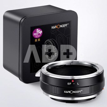 K&F Concept K&F EOS-L Manual Focus Canon (EF/EF-S) Lens to Leica SL T Sigma FP Panasonic L-mount Mount Adapter