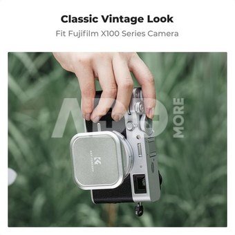 K&F Concept K&F Fujifilm lens hood with lens cap / Fuji X100/X100F/X100S/X100T/X100V/X100VI