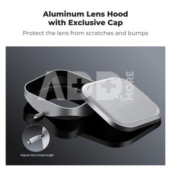 K&F Concept K&F Fujifilm lens hood with lens cap / Fuji X100/X100F/X100S/X100T/X100V/X100VI
